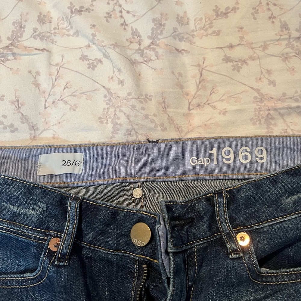 Gap vintage dark denim skirt - Picture 4 of 5